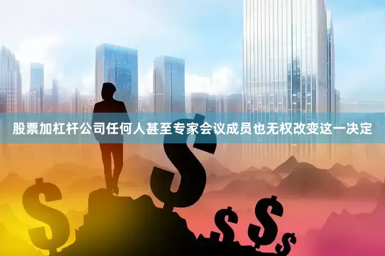 股票加杠杆公司任何人甚至专家会议成员也无权改变这一决定